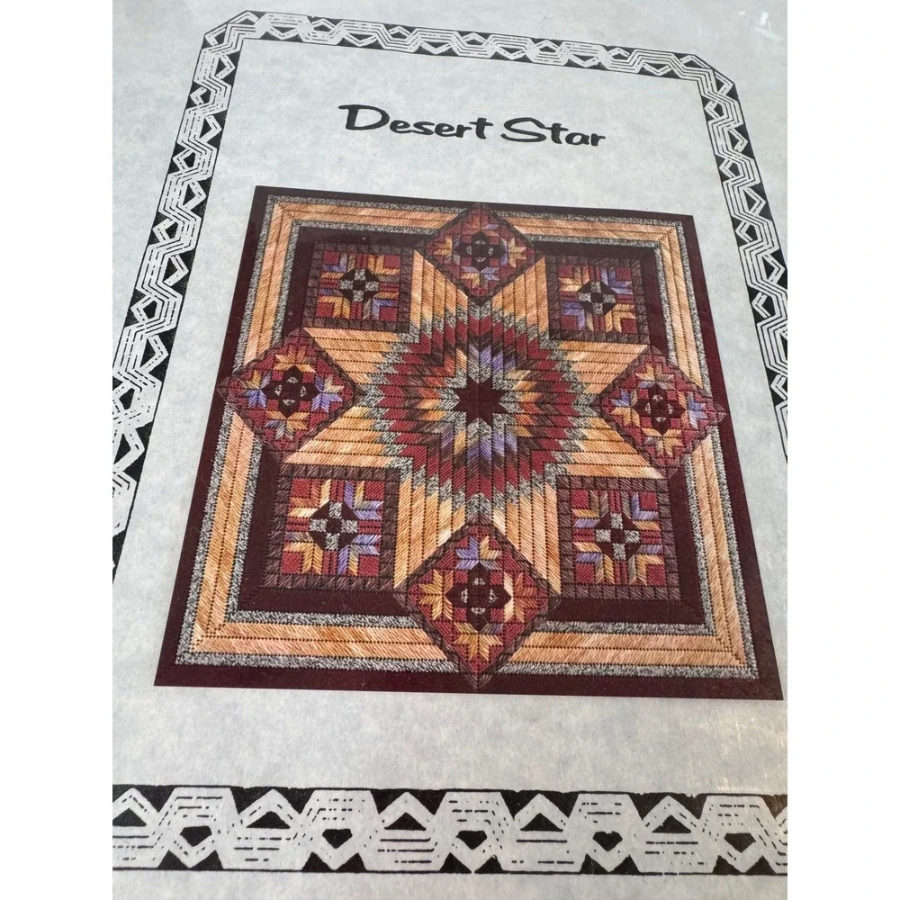 Desert Star Quilt Pattern Regional Quilt Series From Nancy's Needle‎ Sealed